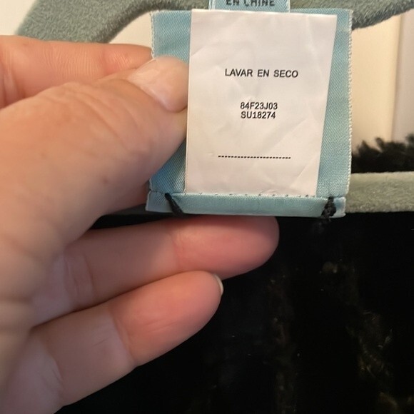 C&C California Black Reversible Faux Suede/Fur Vest Size XS NWOT - Picture 3 of 7